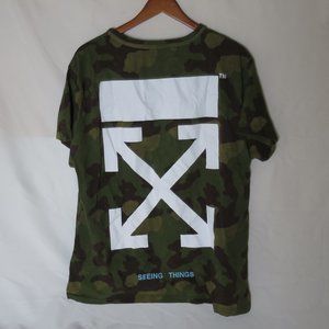Off White camouflage Men's T-Shirt